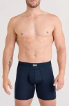 Saxx Assorted 3-pack Daytripper Comfort Stretch Boxer Briefs In Blue