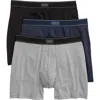 Saxx Assorted 3-pack Daytripper Comfort Stretch Boxer Briefs In Black