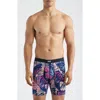 Saxx Assorted 3-pack Vibe Xtra Super Soft Boxer Briefs In Purple