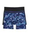 Saxx Men's Droptemp Cooling Cotton Slim Fit Boxer Briefs – 2pk In Daybreak