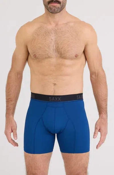 Saxx Blackout Boxer Briefs In Navy Dawn