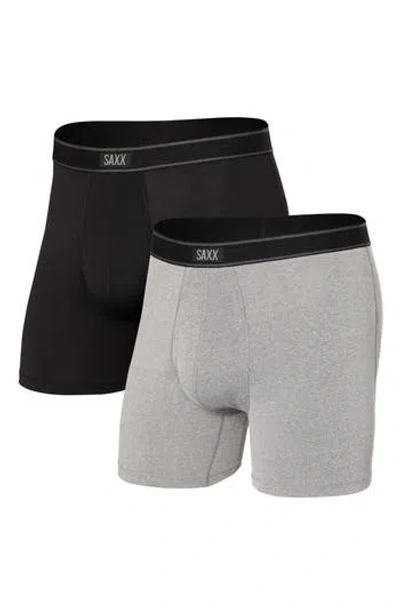 Saxx Daytripper 2-pack Boxer Briefs In Multi