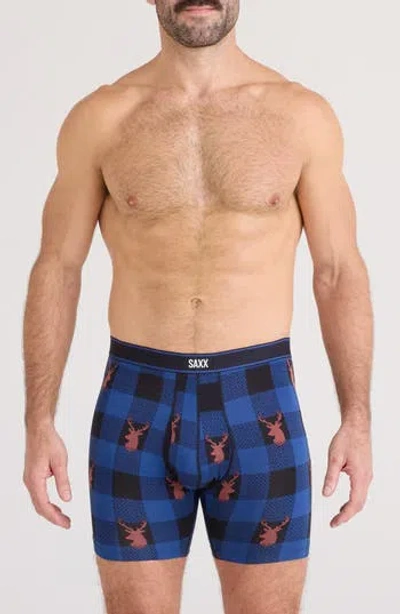 Saxx Daytripper 2-pack Boxer Briefs In Nose So Brite/black