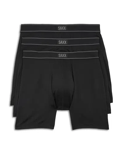 SAXX DAYTRIPPER BOXER BRIEFS, PACK OF 3,SXPP3B-BLK