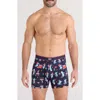 Saxx Daytripper Comfort Stretch Boxer Briefs In Blue