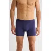 Saxx Droptemp™ Cooling Cotton Boxer Briefs In Blue