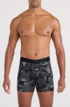 Saxx Droptemp™ Cooling Cotton Boxer Briefs In Black