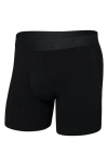 Saxx Droptemp™ Cooling Cotton Boxer Briefs In Black