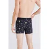 Saxx Droptemp® Cooling Cotton Boxer Briefs In Atomic Happy Hour-black