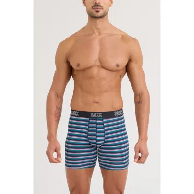 Saxx Droptemp™ Cooling Mesh Relaxed Fit Boxer Briefs In Blue