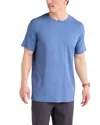 Saxx Droptemp Cooling Tee In Tidal Blue In Blue