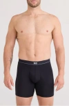 Saxx Assorted 2-pack Multi-sport Mesh Performance Boxer Briefs In Black