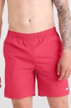 Saxx Go Coastal 2n1 7-inch Swim Shorts In Pink
