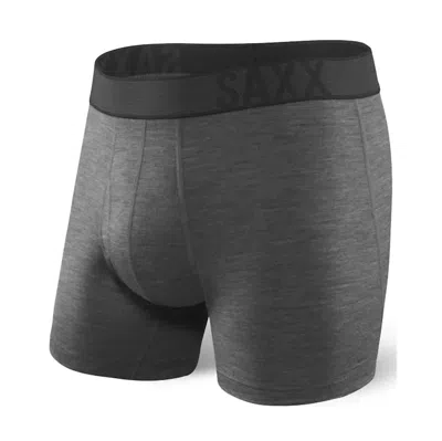Saxx Men's Blacksheep Boxer Brief In Charcoal In Gray