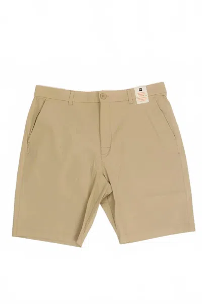 Saxx Men's Caddie Short - 8" In Perfect Khaki In Animal Print