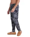 Saxx Men's Cocktail Graphic Pajama Pants In Supersize Camo- Dk Chrcl