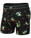 Saxx Men's Daytripper Moisture-wicking Printed Boxer Briefs In Tailgators