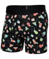 Saxx Men's Droptemp Cooling Cotton Slim Fit Boxer Briefs In Happy Hour