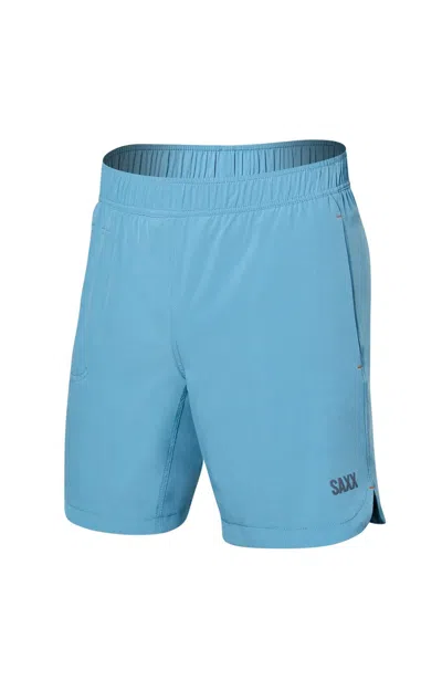 Saxx Men's Gainmaker 2 In 1 Short In Dusk Blue