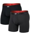 Saxx Men's Multi-sport 2-pk. Solid Mesh Boxer Briefs