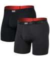 Saxx Men's Multi-sport 2-pk. Solid Mesh Boxer Briefs In Remote Camo
