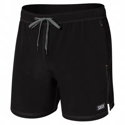 Saxx Men's Oh Buoy 2in1 Volley 5" Shorts In Black