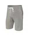 Saxx Men's Snooze Relaxed Fit Sleep Shorts In Dark Gray Heather
