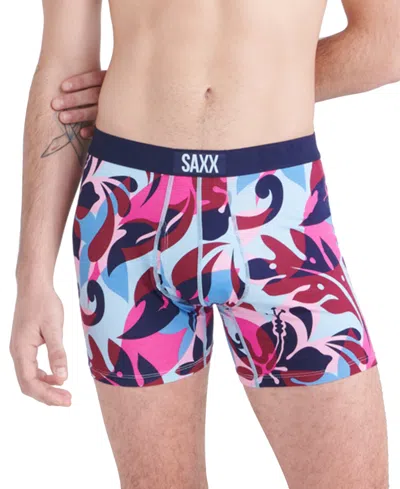 Saxx Men's Ultra Super Soft Relaxed Fit Boxer Briefs In Blue