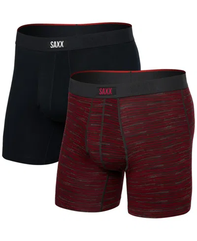 Saxx Men's Vibe Xtra 2-pk. Boxer Briefs In Spacedye S