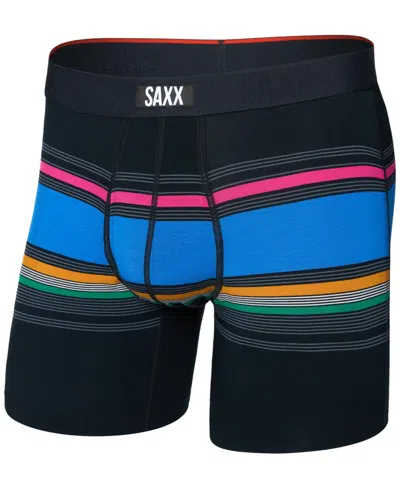 SAXX MEN'S VIBE XTRA SLIM-FIT PRINTED BOXER BRIEFS
