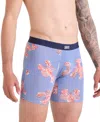 Saxx Vibe Xtra Boxer Briefs In Lobster Boil-tidal Blue