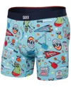 Saxx Vibe Extra Supersoft Slim Fit Boxer Briefs In Pickleball