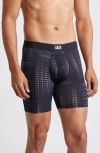 Saxx Multisport Performance Mesh Boxer Briefs In Blue