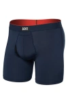 Saxx Multisport Performance Mesh Boxer Briefs In Blue