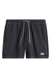 Saxx Oh Buoy 2n1 5-inch Volley Swim Trunks In Black