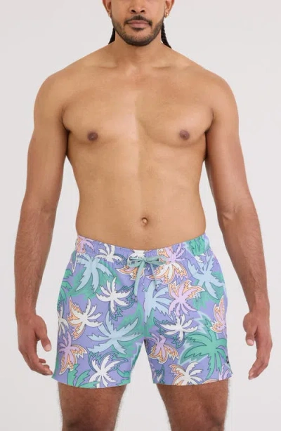 Saxx Oh Buoy 2n1 5-inch Volley Swim Trunks In Multi