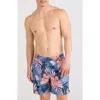 Saxx Oh Buoy 2n1 7-inch Volley Swim Trunks In Blue