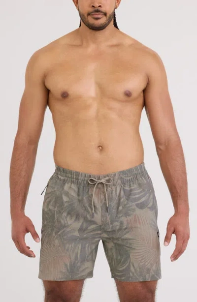 Saxx Sea To Shore 2n1 6-inch Volley Swim Trunks In Gray