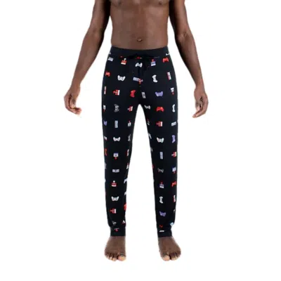 Saxx Snooze Sleep Pant In Gamer Black