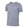 Saxx T-shirt Men's 2xl Gray Droptemp Cooling Crew Neck Short Sleeve Jdm432 In Grey