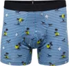 Saxx Underwear Ultra Super Soft Men's Black Printed Boxer Brief 2-pack Buu239 In Blue