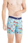 Saxx Vibe Extra Supersoft Slim Fit Boxer Briefs In Pickleball