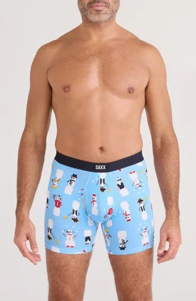 Saxx Vibe Xtra Assorted 2-pack Boxer Briefs In Frosty The Gamer/blk