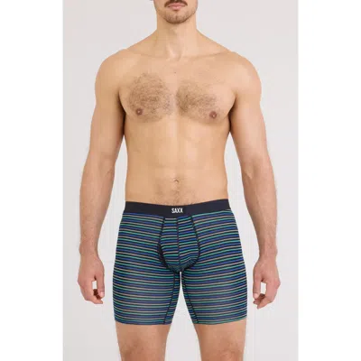 Saxx Vibe Xtra Boxer Briefs In Blue