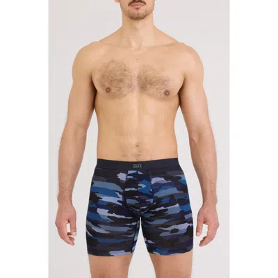 Saxx Vibe Xtra Boxer Briefs In Blue