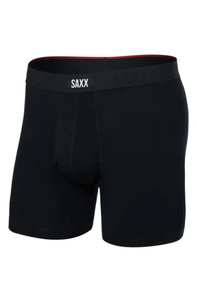 Saxx Vibe Xtra Soft Comfort Boxer Briefs In Blue