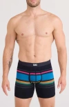 Saxx Vibe Xtra Soft Comfort Boxer Briefs In Multi