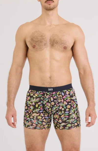 Saxx Vibe Xtra Soft Comfort Boxer Briefs In Multi