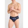Saxx Vibe Xtra Soft Comfort Briefs In Blue