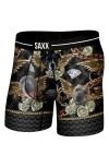 Saxx Volt Breathable Sim Fit Mesh Boxer Briefs In Black